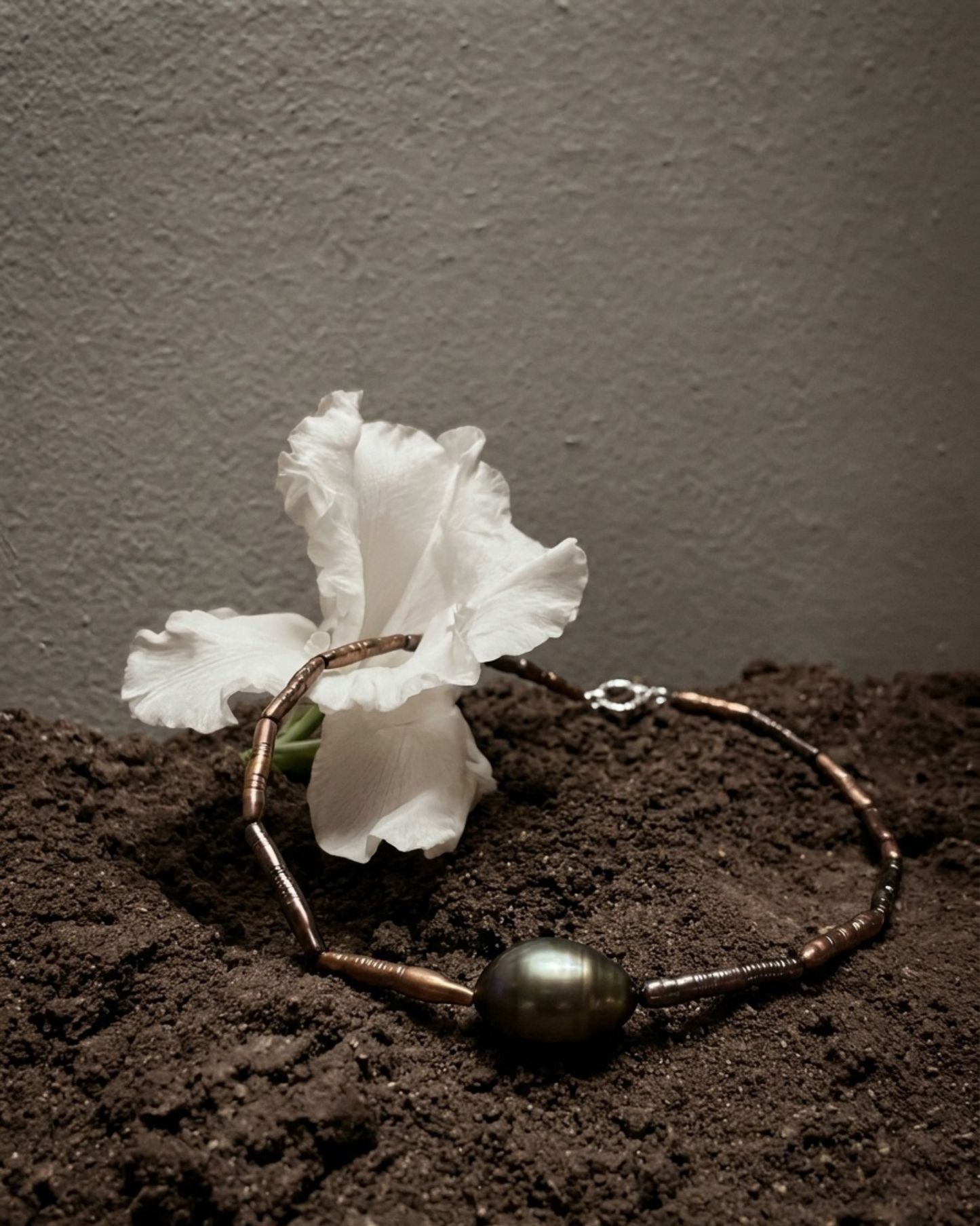 Golden Orb Spider Necklace
