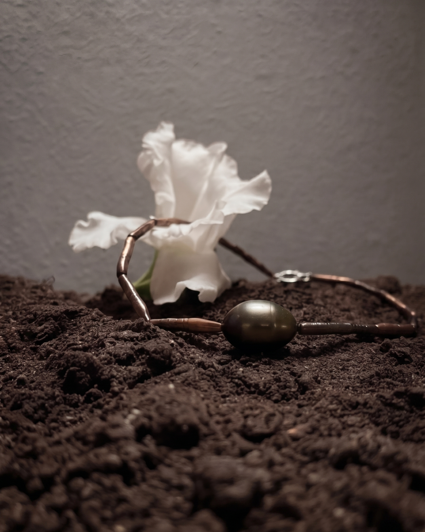 Golden Orb Spider Necklace